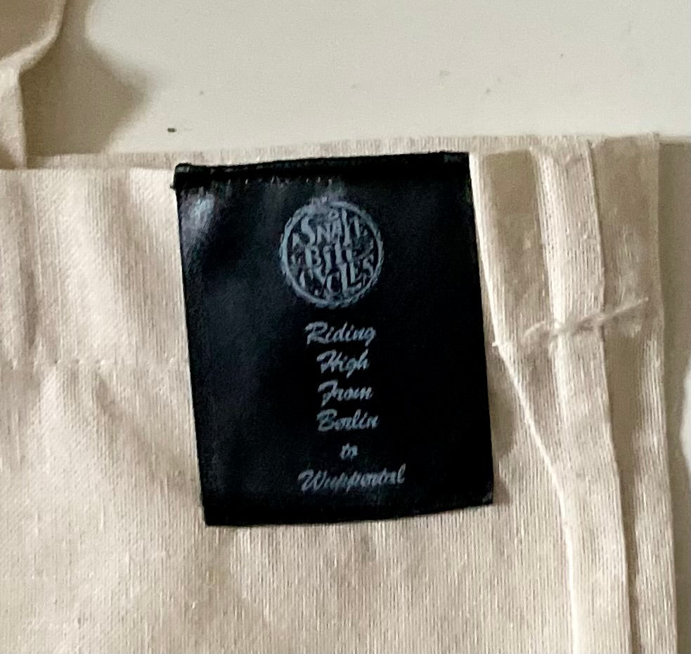 Vinyl Shopping Bag - Logo Print